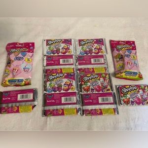 Shopkins Collector Cards with Fashion Tags 10 packs of Collector Cards